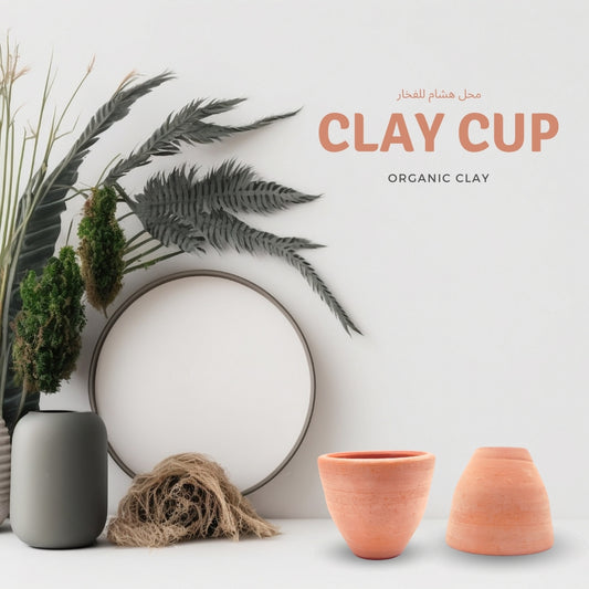 Traditional Mitti Clay Kulhad Tea Cup Set - 6 Pack | محل هشام للفخار