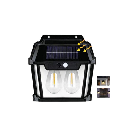 DLC Solar Wall Lamp with Motion Sensor - إنارة جدارية بالطاقة الشمسية DLC-32849