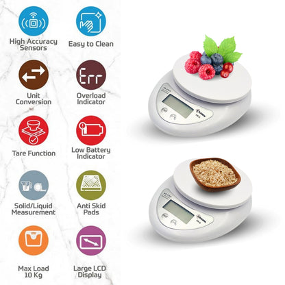 KRAWN 5KG Precision Kitchen Scale - ميزان مطبخ KR-37911