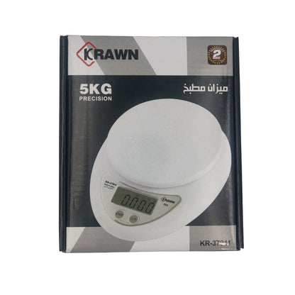 KRAWN 5KG Precision Kitchen Scale - ميزان مطبخ KR-37911