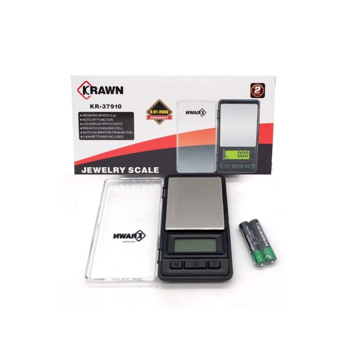 KRAWN SHINEBEST Precision Jewelry Scale - 0.01-200g Accuracy KR-37910