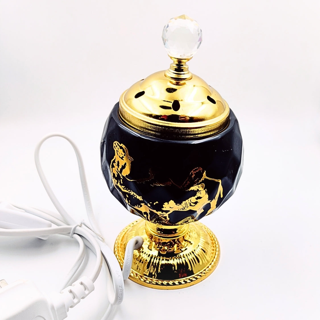 DLC Luxury Electric Incense Burner - Spherical Design مبخر كهربائي سداسي DLC-32702