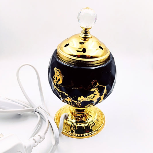 DLC Luxury Electric Incense Burner - Spherical Design مبخر كهربائي سداسي DLC-32702